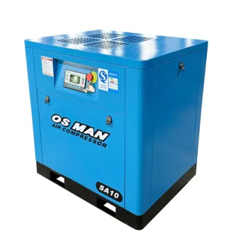 10HP Industrial Frequency Screw Air Compressor