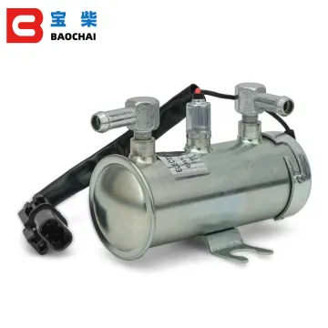 12V 24V 6HK1 Engine Electric Fuel Pump for Truck Excavator Genset