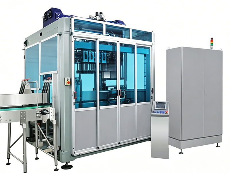 Translational carton packer