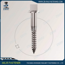 15/16x6-1 / 2 &quot;ارتفاع النائم النائم المسمار سبايك