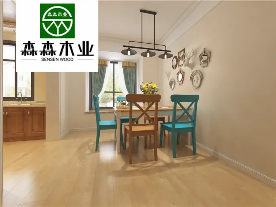 Engineered Laminate Wood Flooring with Unilin Click