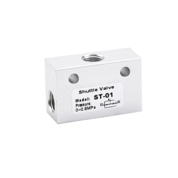 BSP Thread Pneumatic Quick Exhaust Valve and Shuttle Valve - ST-02 Air Vent