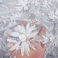 3d embroidery lace fabric