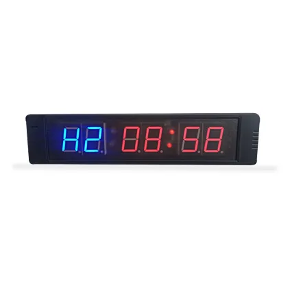 1-Inch Blue and Red LED Display Gym Timer