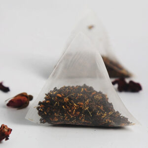 a machine designed for packing herbal tea into bags