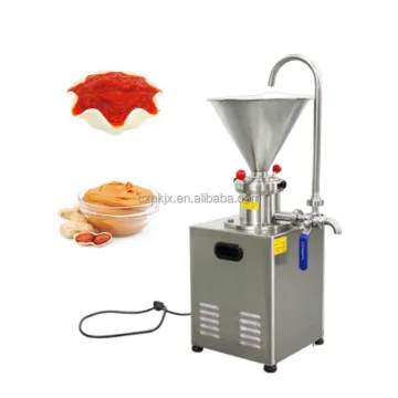 Food Grade Sesame Peanut Butter Making Machine - Colloid Mill