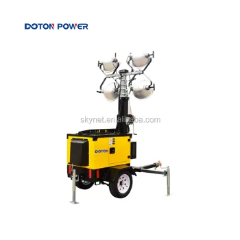 Portable Metal Halide Lamp Tower Lights 7Kw