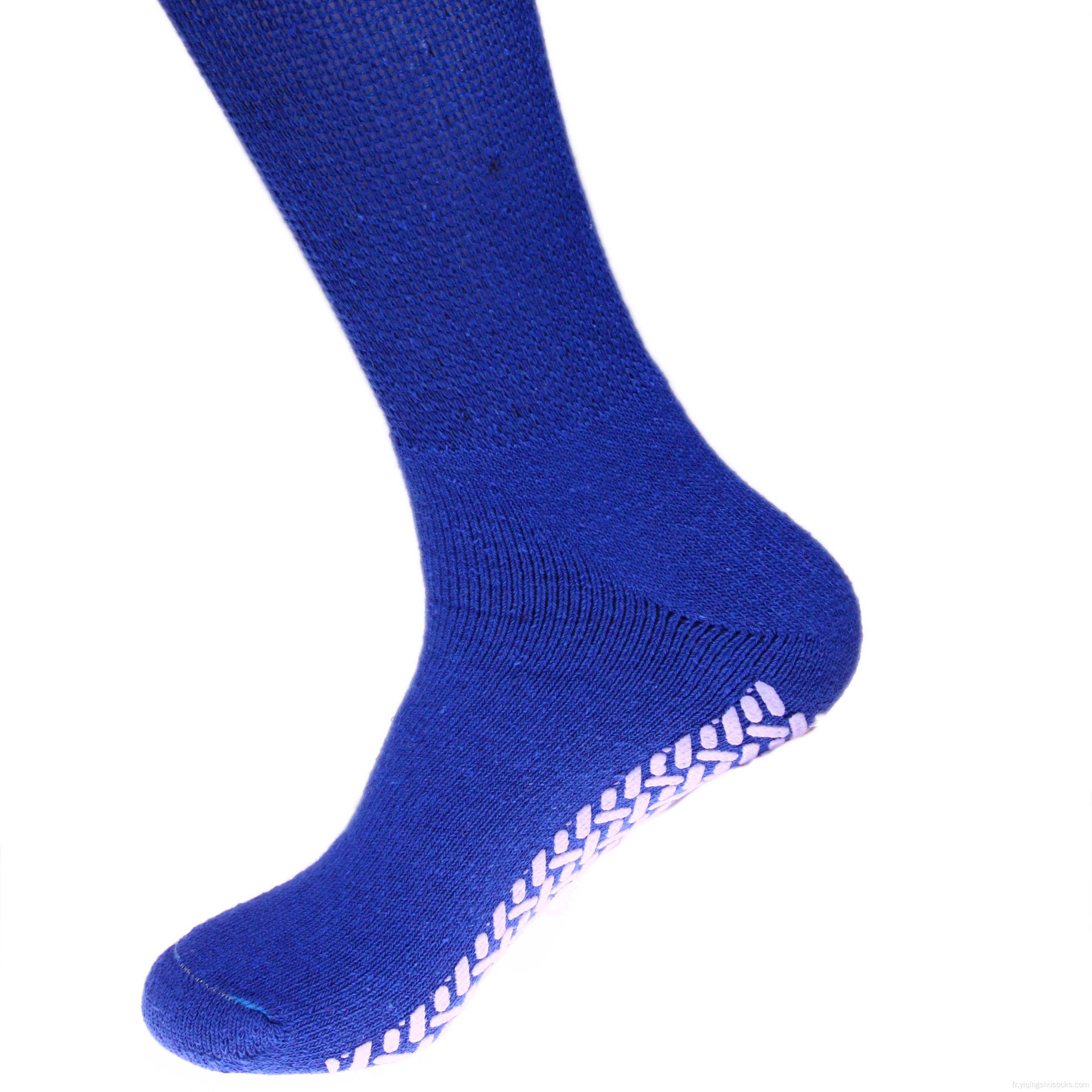 Chaussettes hospitalières tout code avec surface de coutume