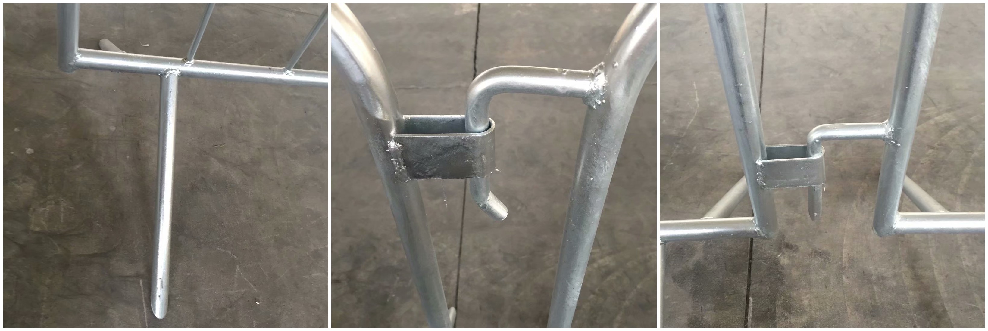 Removable Galvanized Crowd Control Barrier