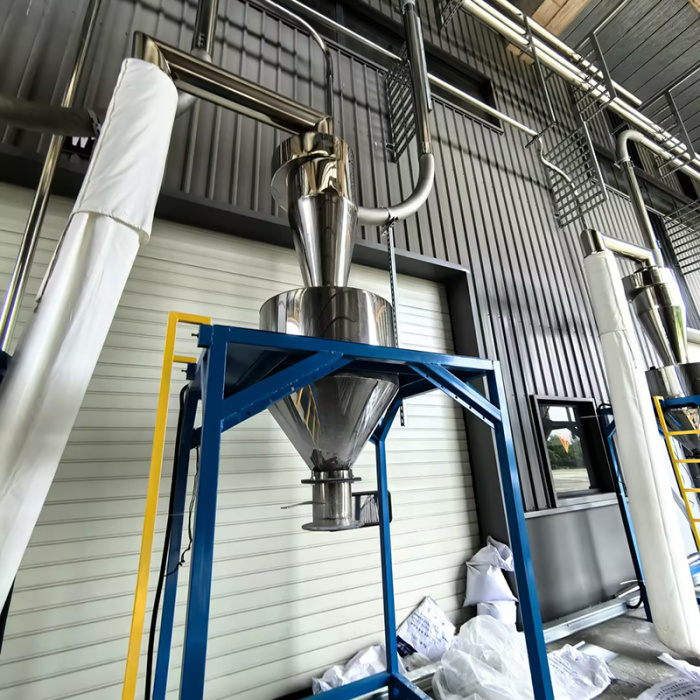 Lembar On-Line Industri Crusher Machines Granulator