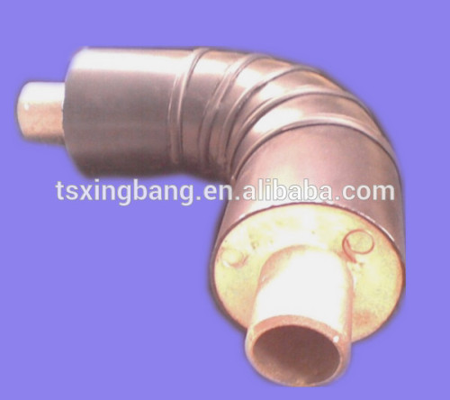 large-diameter polyurethane foam insulated underground insulation pipe fitting elbow