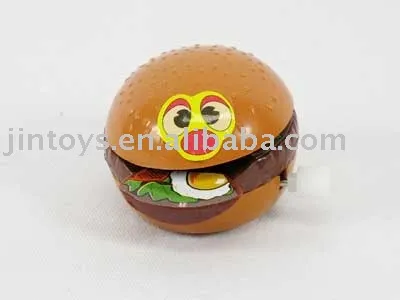 Plastic Toy, Wind-up Hamburger