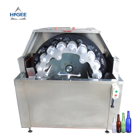 Higee Semi-Automatic Glass Bottle Brusher and Label Removing Machine