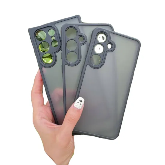 Wholesale New Arrival Shockproof Translucent Phone Case for Samsung Galaxy S23/S24 Plus Ultra
