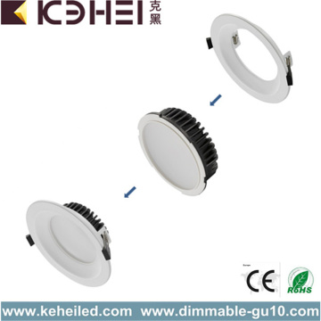 15W Dimmable LED Downlights White Black Lighting