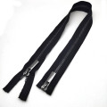 Heavy Duty Two Way Black Jacket Metal Zipper