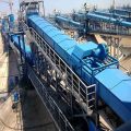 Raw material handling air cushion belt conveyor