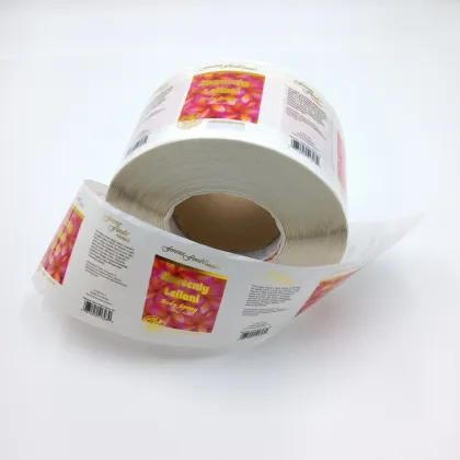 gold stamping packaging label stickers