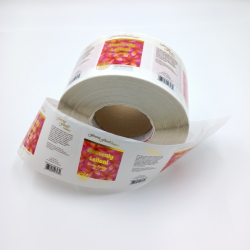 身体喷雾安全说明贴纸