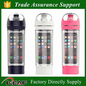 Hot selling Customized Brand New Cool Mobile phone water bottles, Promotional Drinkware Home Business Gifts