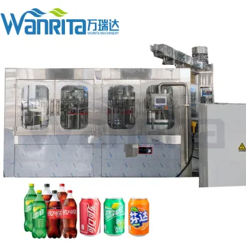 High Quality Soft Drinks Water Production Line with Carbonated Beverage Filling Machine