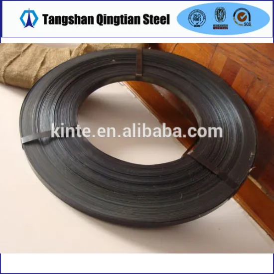 high quality hoop iron blue steel strapping