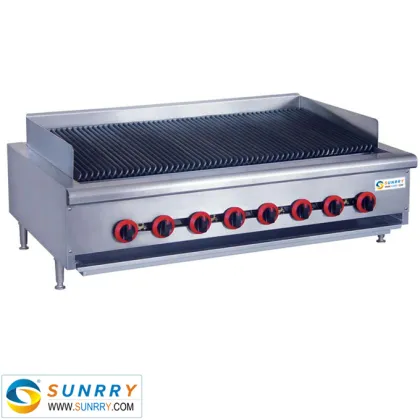 Commercial char broil barbecue grill with 6 burners gas grill restaurant (SUNRRY SY-BR360C)