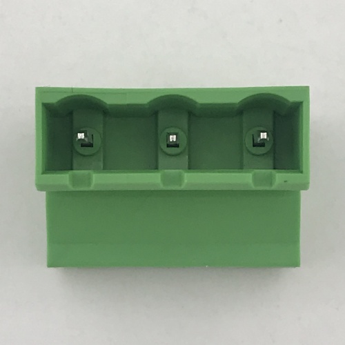 7.62mm pitch through terminal block connection