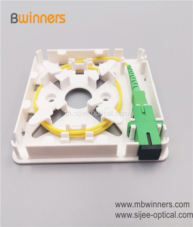 1 Core 86 Fiber Socket Panel แผงไฟเบอร์ออปติค FTTH Box