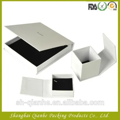 luxury brand paper necklace packaging box