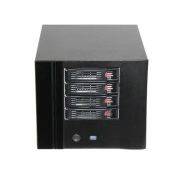 4-Bay Hot-Swap NAS Server Chassis for Large Storage and Backup Solutions