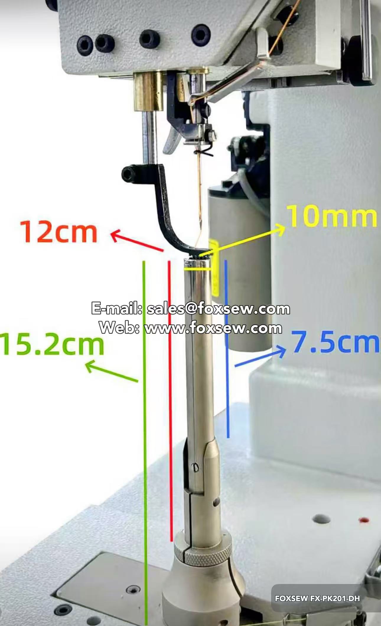 High Post Bed Glove Sewing Machine FOXSEW FX-PK201-DH -5