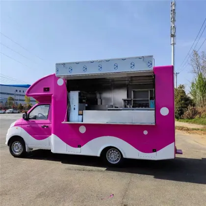 Street BBQ, gourmet snacks, truck mobile store