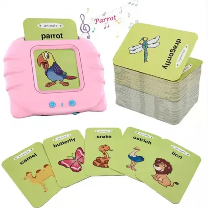 English Puzzle Enlightenment: An Interactive Card Insertion Learning Machine for Early Education
