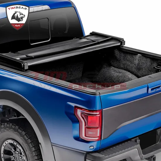 High-Quality 4X4 Soft Tri-Fold Aluminum Tonneau Cover for Dodge Ram 1500 5.7