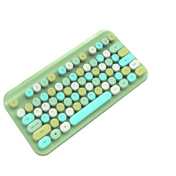 LVKI-WI8 75-Key Retro Mute Wireless Keyboard: A Convenient Computer Hardware and Software Solution