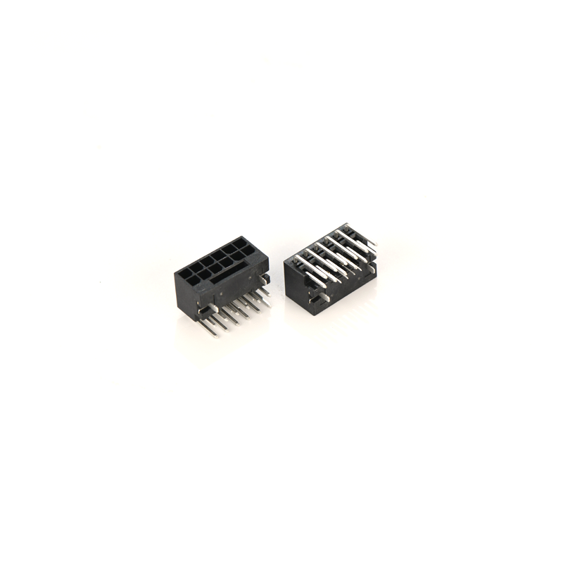 3.0mm pitch DIP pin header 12+4 90 degrees