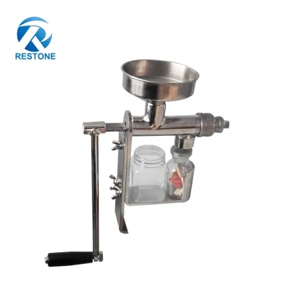 Top Quality Manual Peanut Oil Press Machine/Family Black Peanut Oil Presser