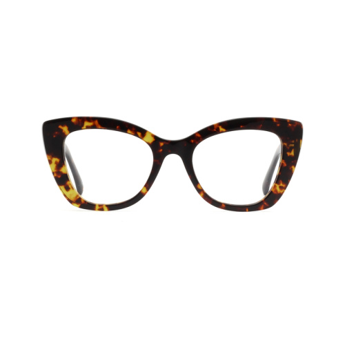 Fashion Women Cat Eye Acetate Optical Frame Glasses