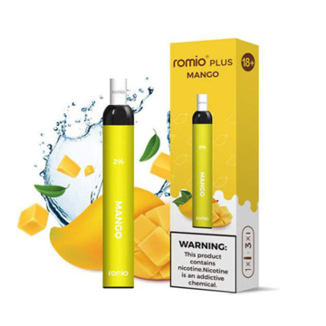 Vape Romio jetable plus 800 bouffées