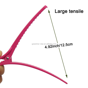 Hair Clips Sectioning Professional Salon Barber Carbon Styling Sectioning Clips Supplier