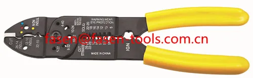 Professional Multiple Function Crimping Tool with release button