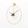 Spain Minimalist Walnut Wall Clocks