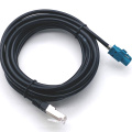 Cable de transmisión de datos Rosenberger HSD4 con RJ45