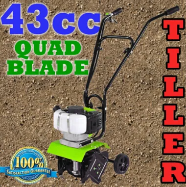 Professional 43cc 52cc Mini Tiller Garden Cultivator Rotary Tiller CE Approved Hs Code 846789000