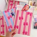 Pink Bow Design Poly Bubble Mailers