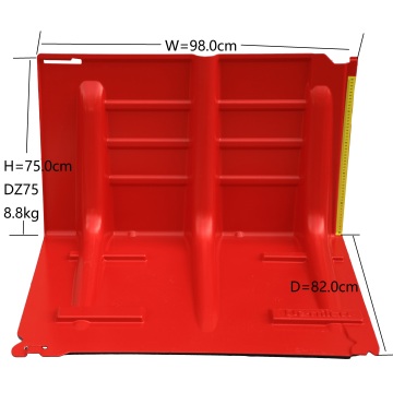 Hocheffiziente Hochwasserstrafe -Gate -Gate -Barriere