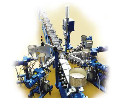 Plastic PVC co-extrusion pipes