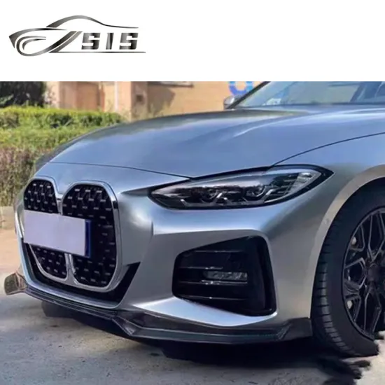 2021 G22 G23 4 Series MP Style Front Bumper Lips - Plastic Material Bumper Diffuser