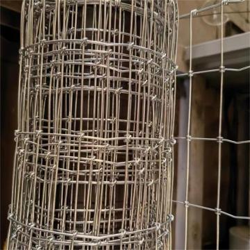 square Knot Woven Wire Fence Fabric